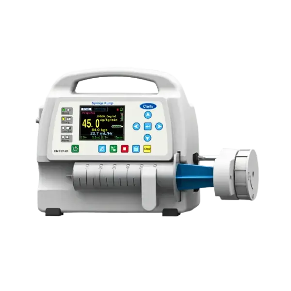 Syringe Pump equipment in als ambulance