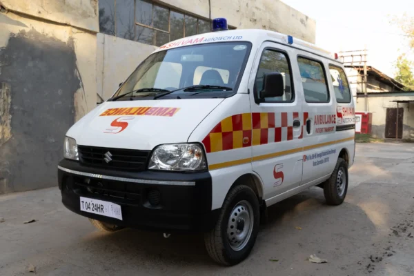 PTA - Patient Transport Ambulance on Maruti EECO