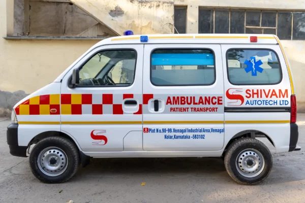 PTA - Patient Transport Ambulance on Maruti EECO